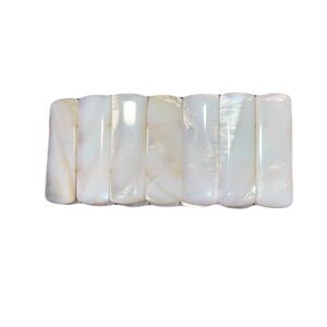 Vintage mother of pearl mop cuff bracelet